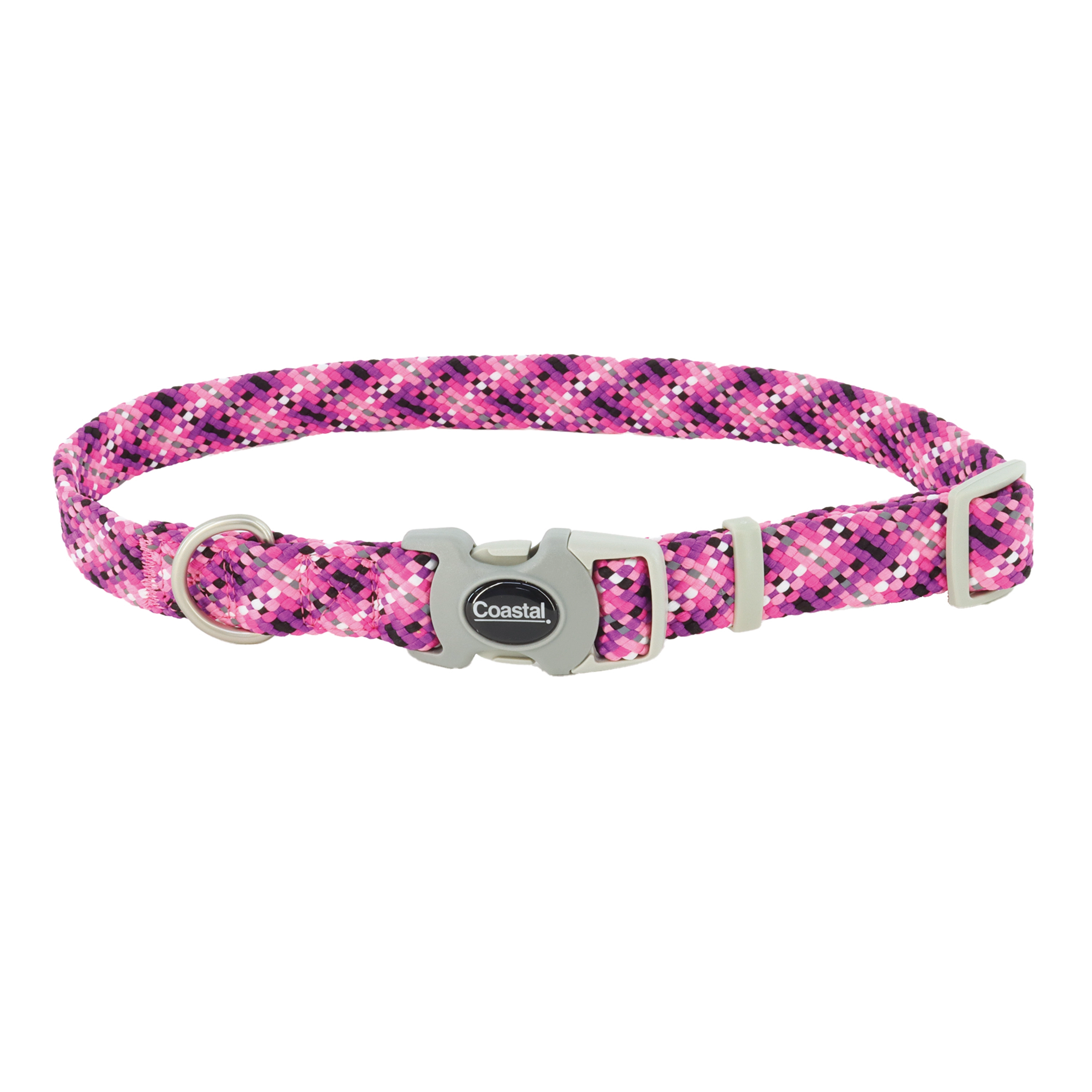 Pro Active Adjustable Woven Reflective Dog Collar