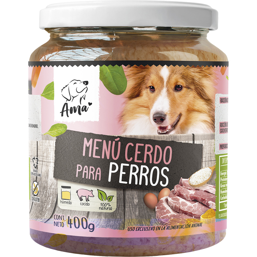 Perro Vidrio Cerdo