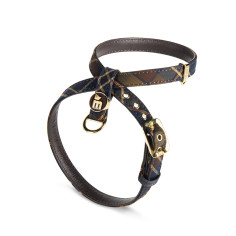 Hermitage Tartan X Arnés en Genuine Brown Leather