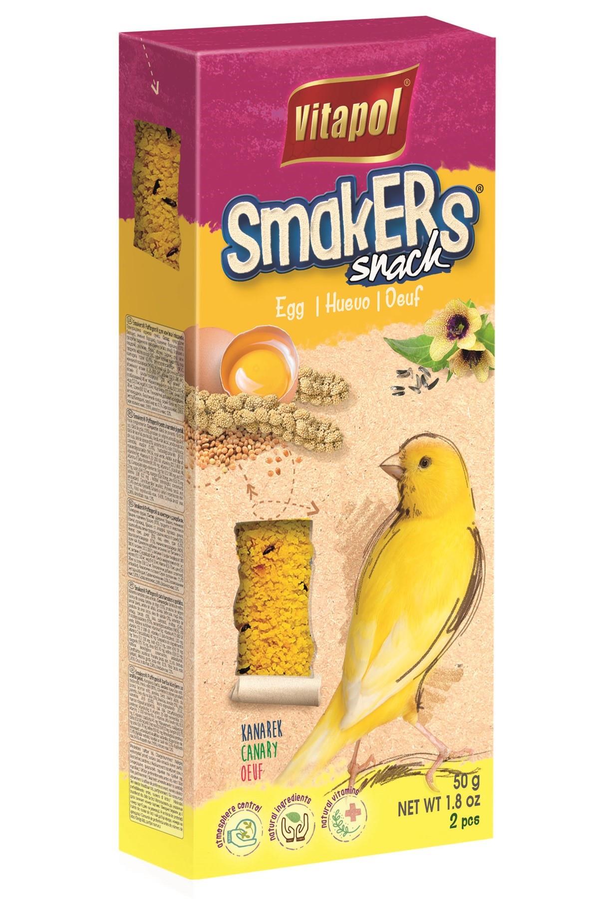 Smakers Snack jajeczny dla kanarka 2 szt.