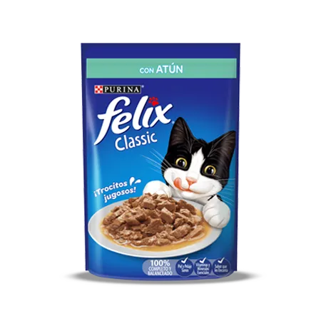 Alimento húmedo para gatos Felix® atún