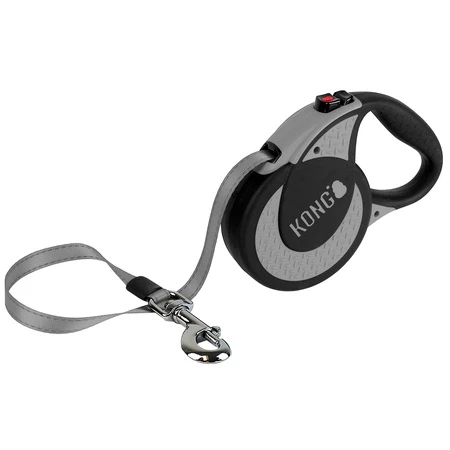 KONG Retractable Correa Ultimate Grey
