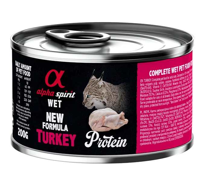 Paté de Pavo para Gatos