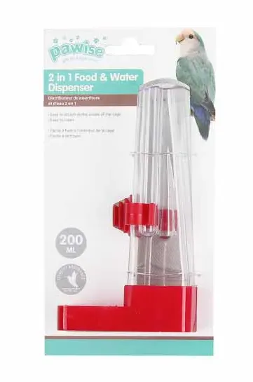 ALIMENTADOR PARA PÁSSAROS 200ML (16CM)