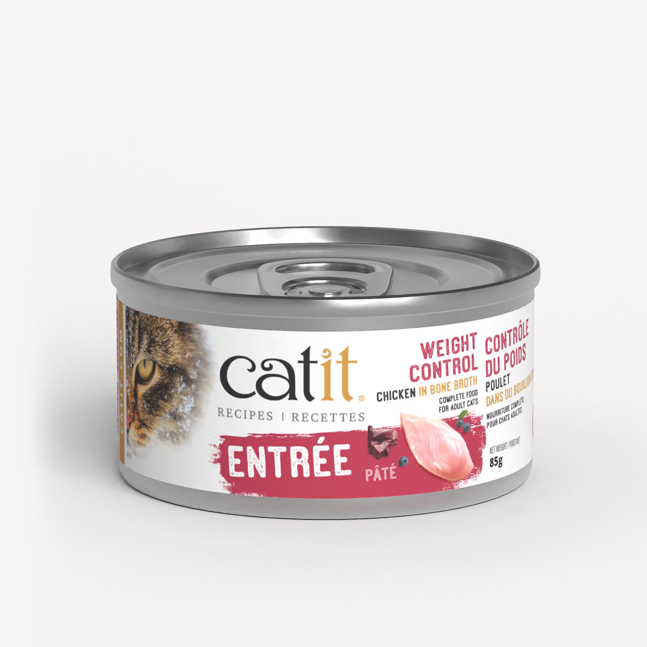 Catit Recipes WEIGHT CONTROL Chicken Entrée in Bone Broth