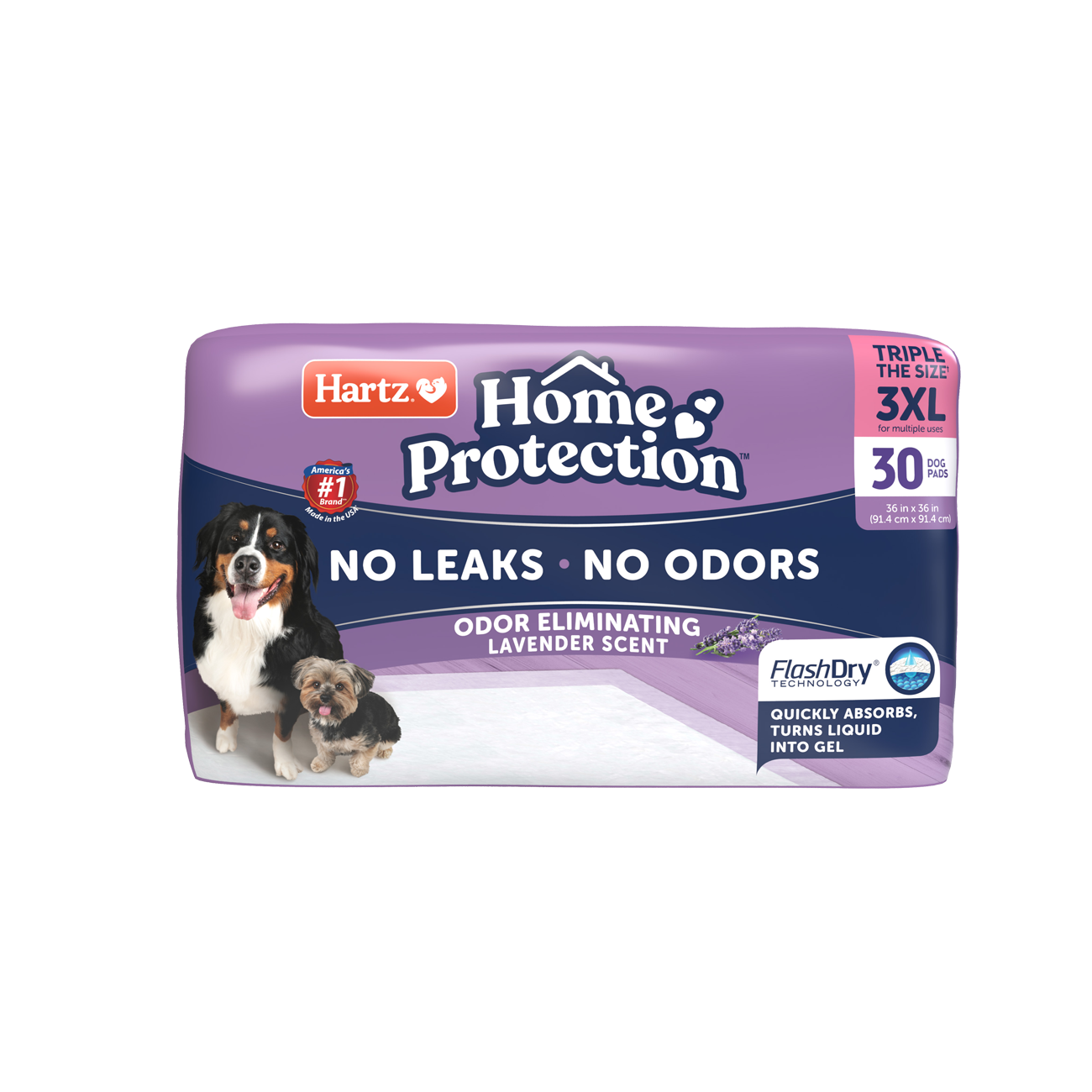 Hartz® Home Protection® 3XL Odor Eliminating Dog Pads - 30 Count