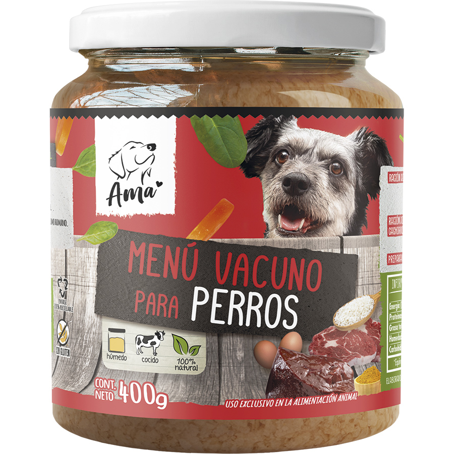 Perro Vidrio Vacuno