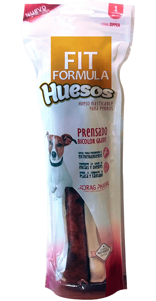 Hueso Prensado Bicolor Grande