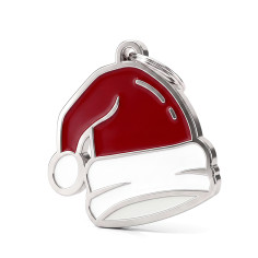 Christmas Santa Hat ID Tag