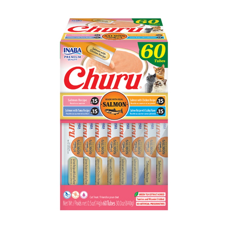 Churu Salmon Variedades (60 tubos)