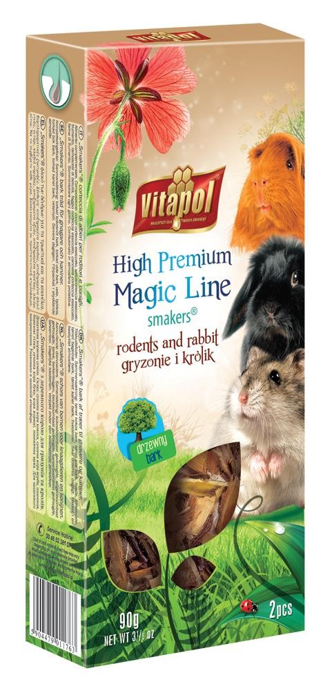 Smakers Magic Line drzewny dla gryzoni i królika 2 szt 90 g