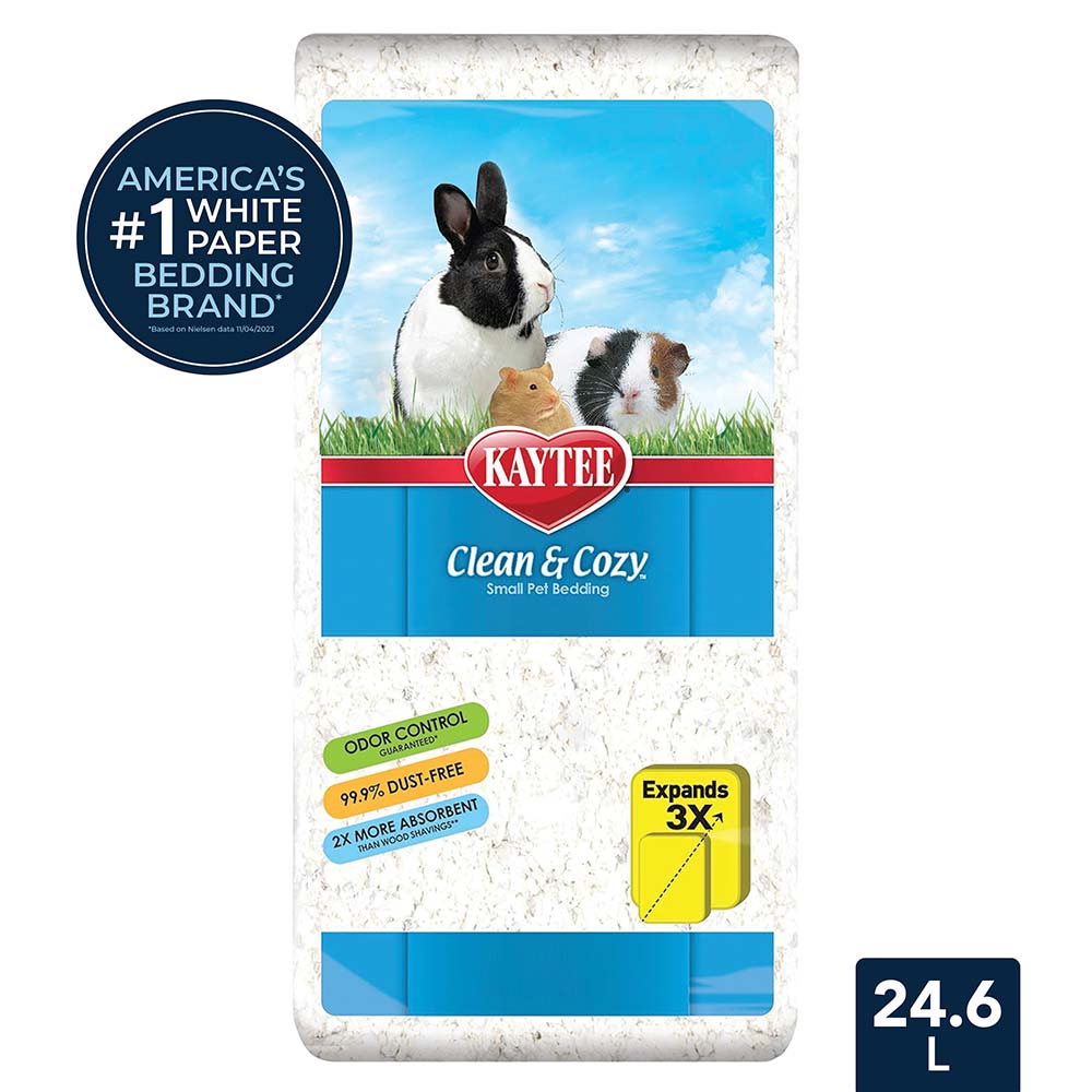 Kaytee Clean & Cozy White Bedding
