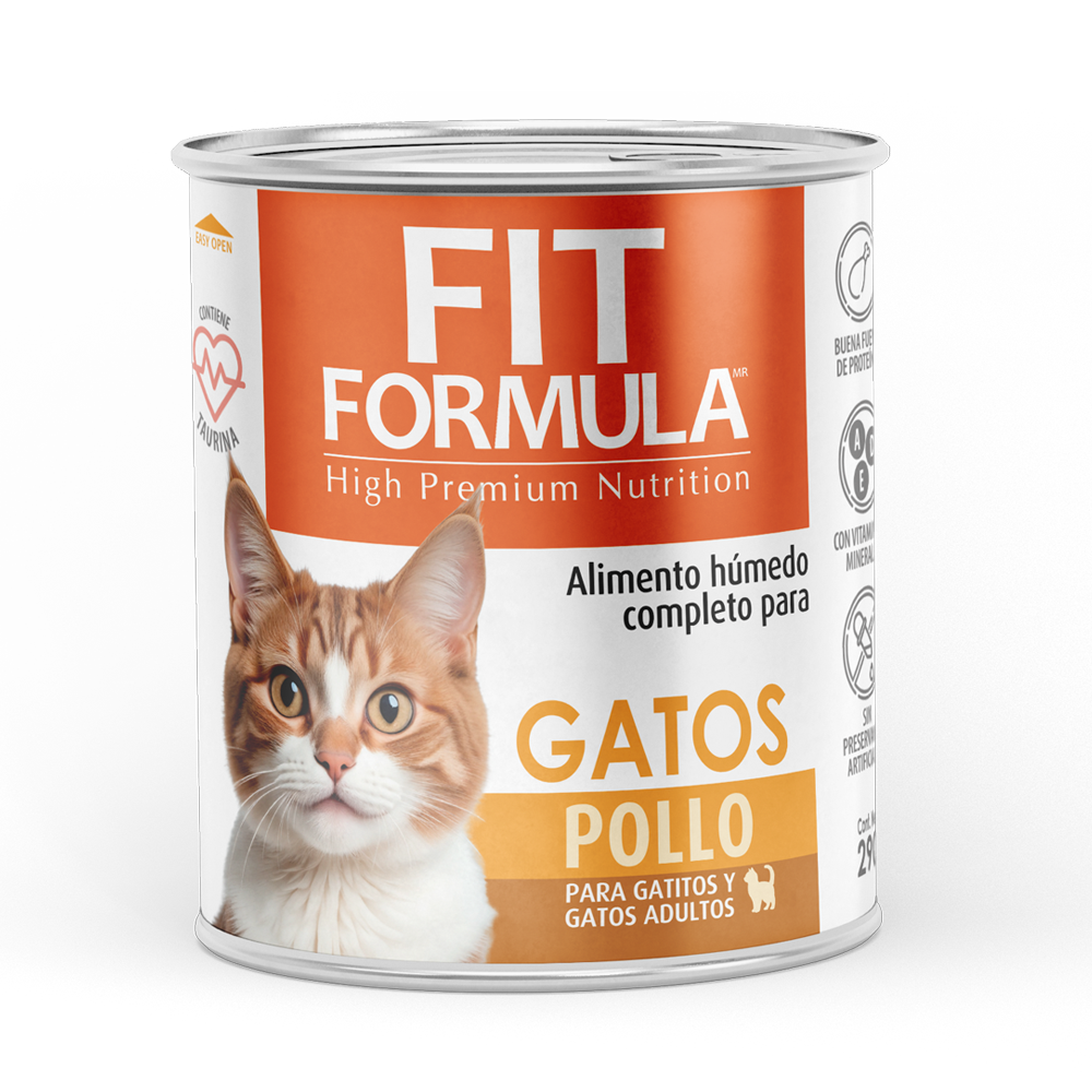 Alimento Húmedo para Gatos de Pollo
