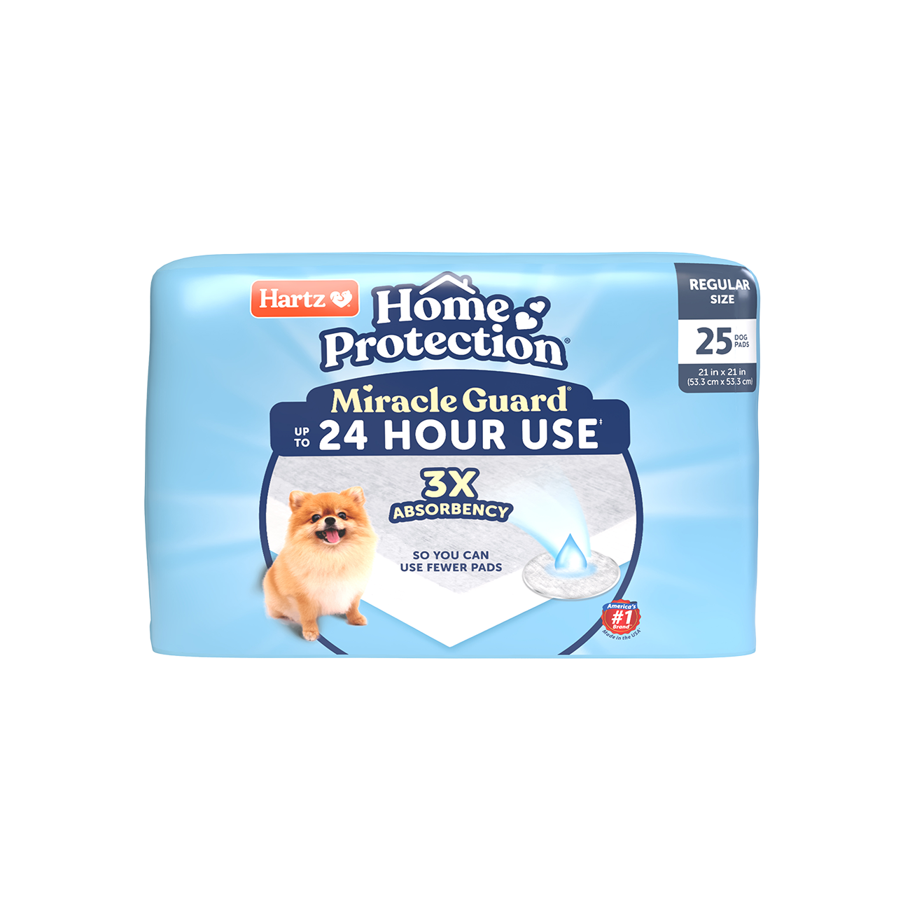 Hartz® Home Protection® Miracle Guard® Extra Absorbent Dog Pads 25 count