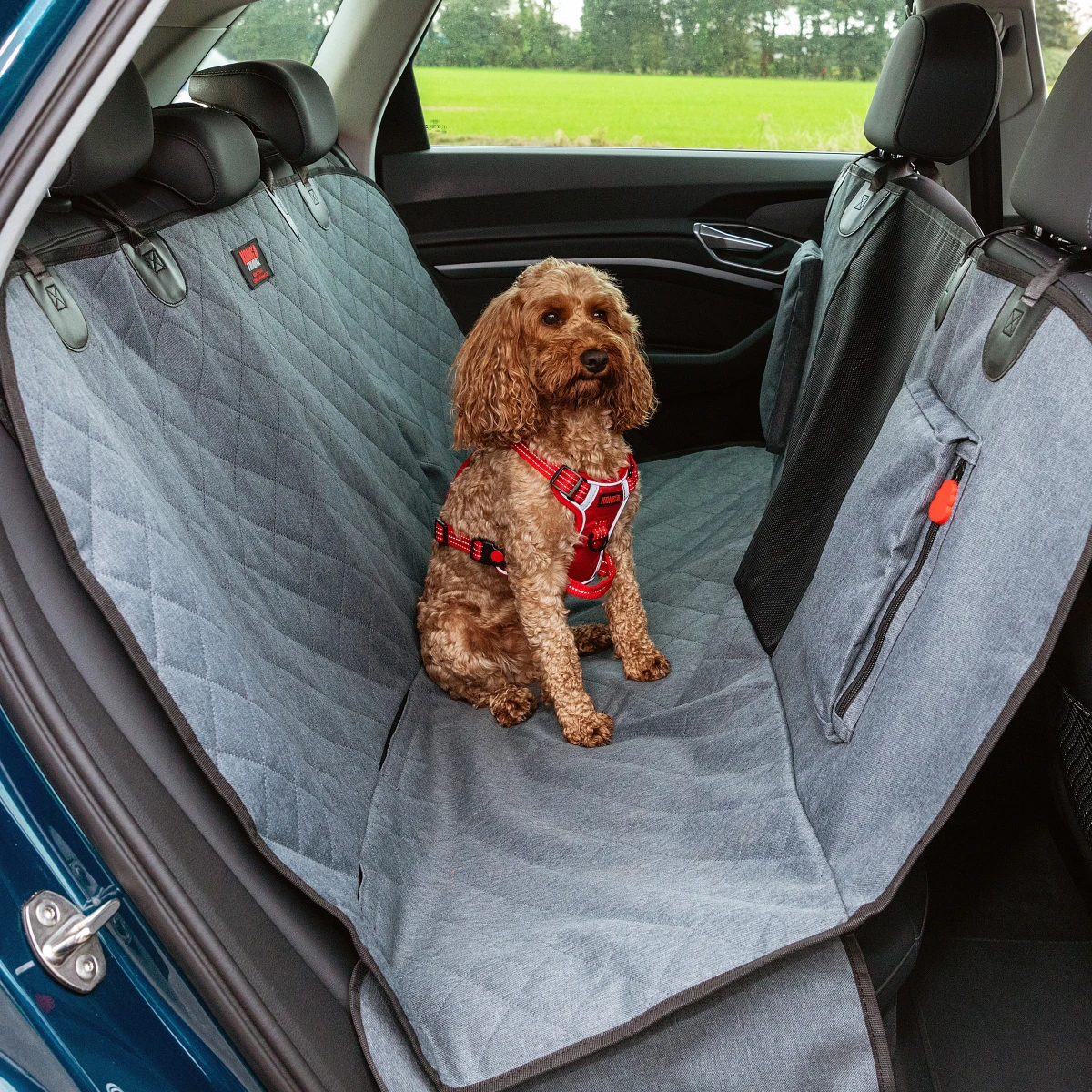 Travel 2-in-1 Bench Seat Cover & Hammock - Standard Vehicles para Perro