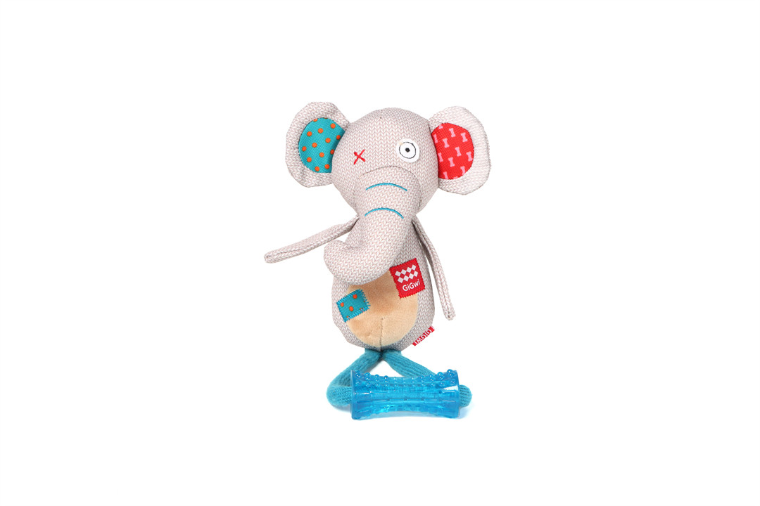 GiGwi Plush Friendz Johnny Stick Elephant
