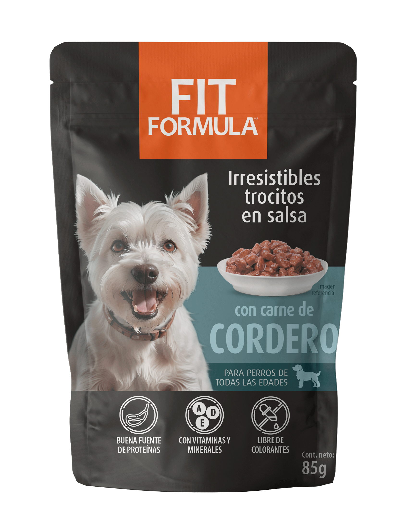 FIT FORMULA TROCITOS PERRO CORDERO