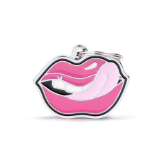 Charms Lips ID Tag