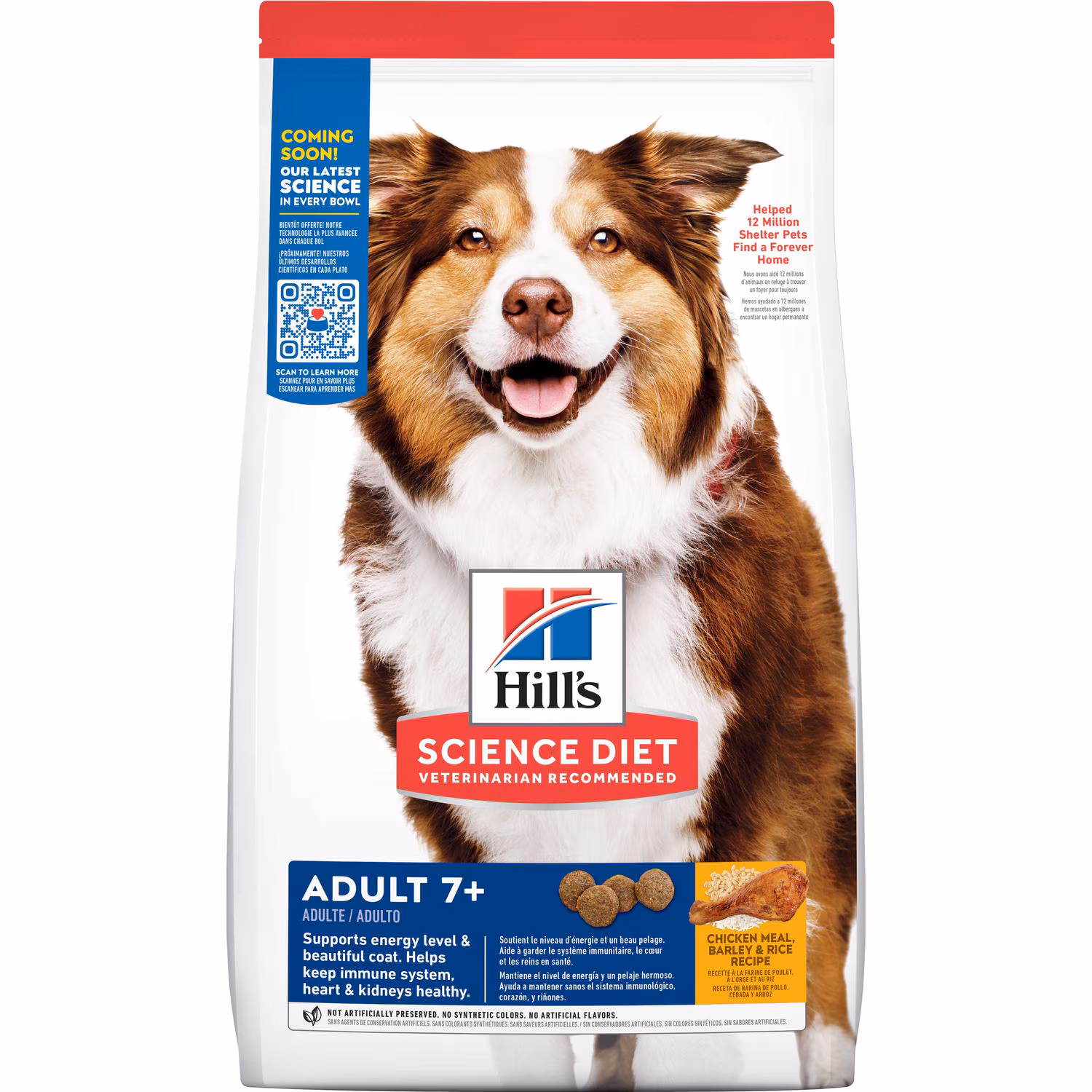 Adult 7+, alimento para perros senior