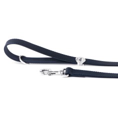 Blue Monza Leash in Genuine Leather