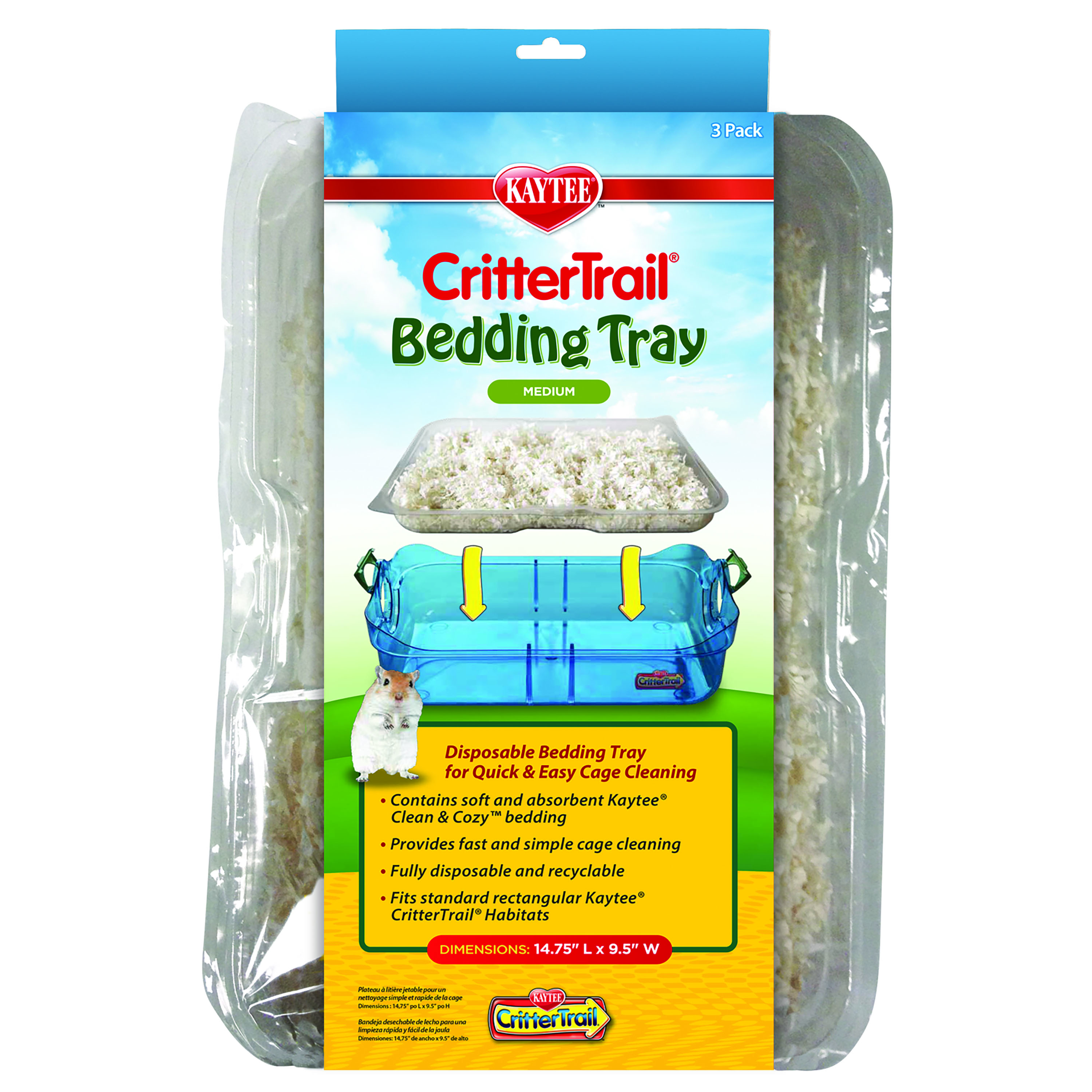Kaytee Crittertrail Bedding Tray