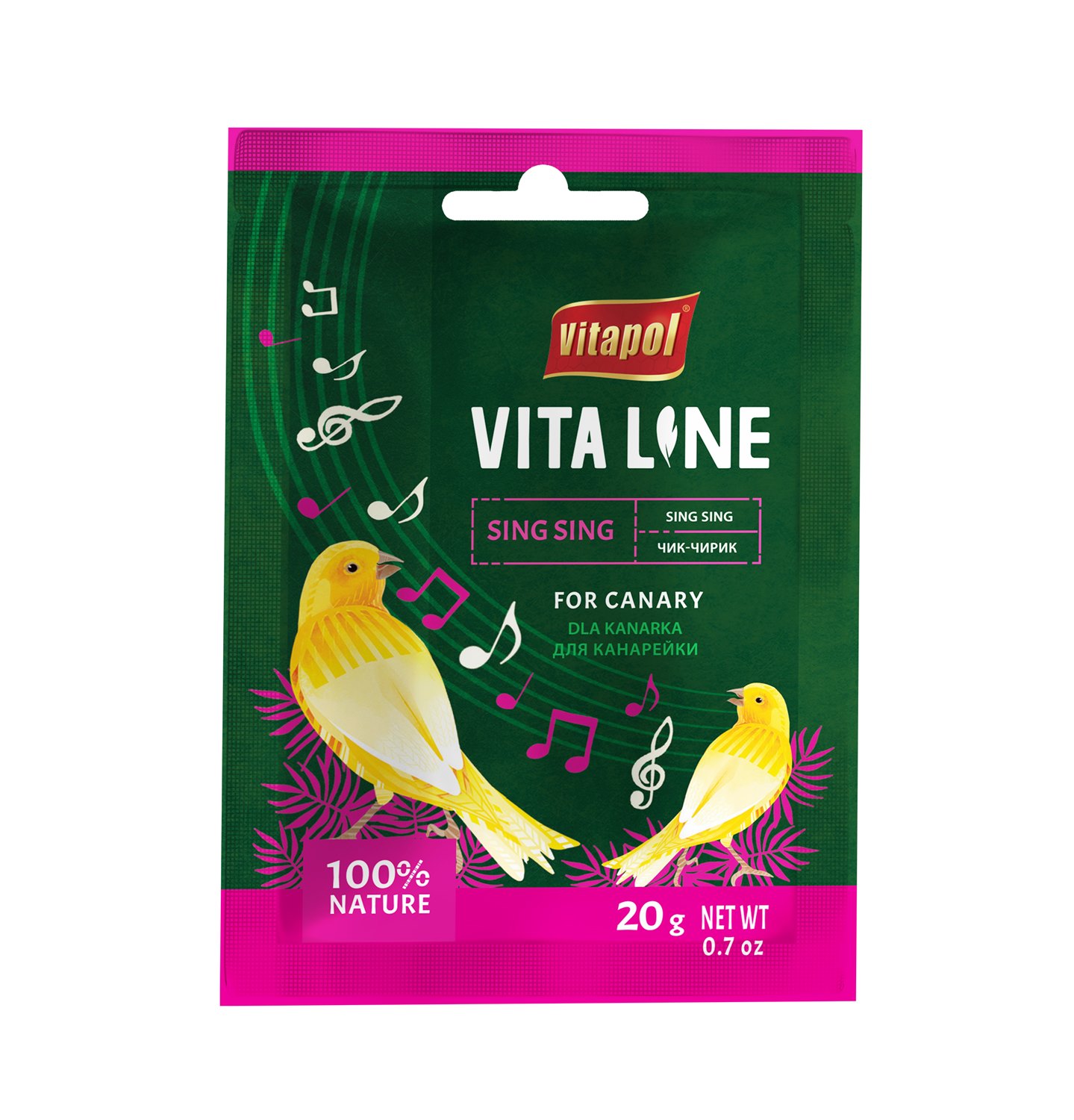 Vitaline Sing-Sing dla kanarka 20 g