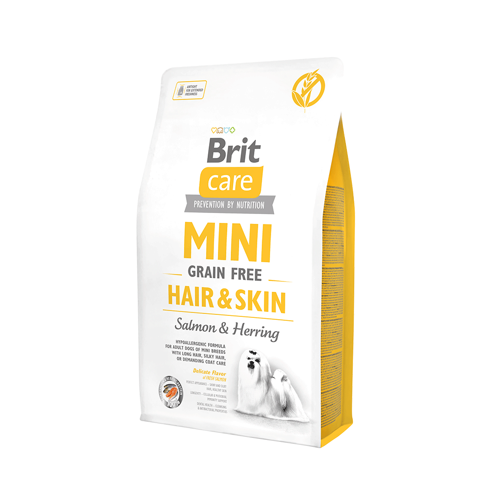 Brit Care Mini Grain Free Hair & Skin - Salmon & Herring