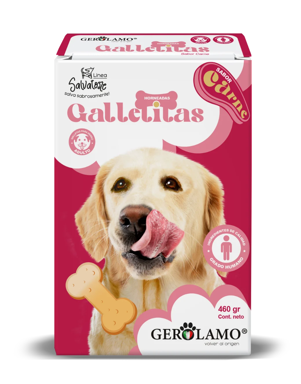 Galleta Hueso Adulto Clásica Carne