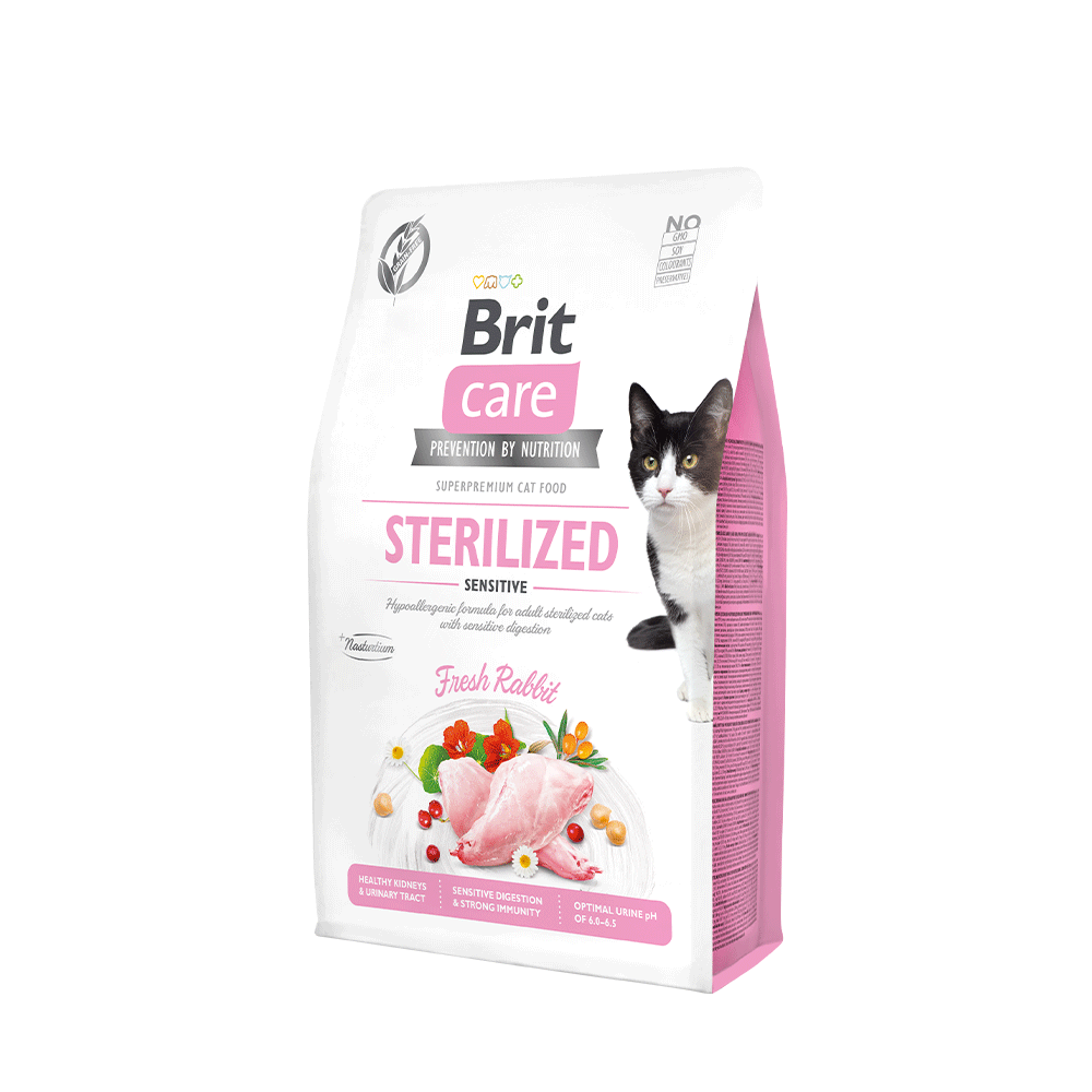 Brit Care Cat Sterilized Sensitive - Fresh Rabbit