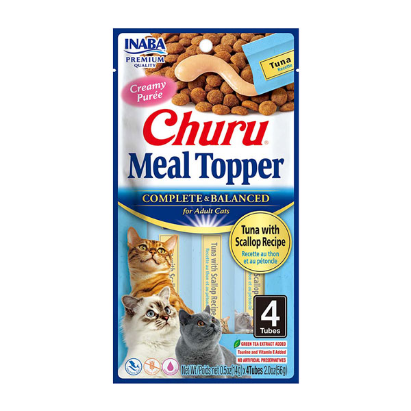 Churu Meal Topper Tuna with Scallop Recipe