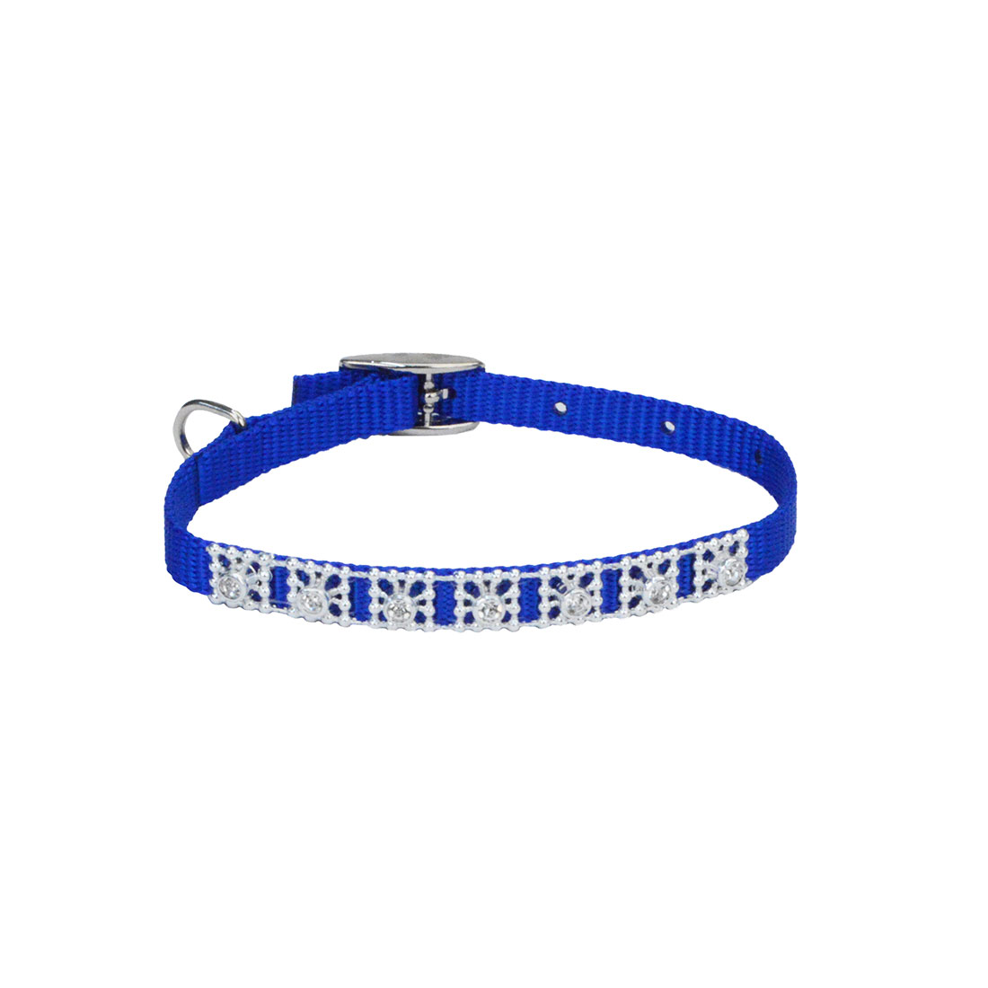 Li'l Pals Jeweled Nylon Dog Collar