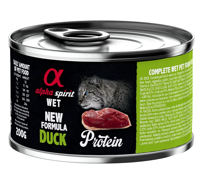 Paté de Pato para Gatos