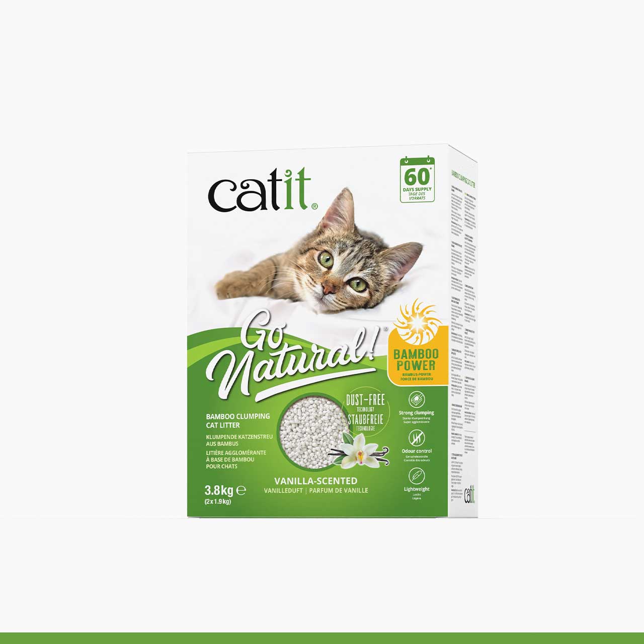 Catit Go Natural Ultra-light clumping cat litter