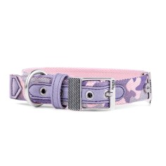 MyFamily West Point Collar en Pink Camouflage Mixed Cotton para Perro