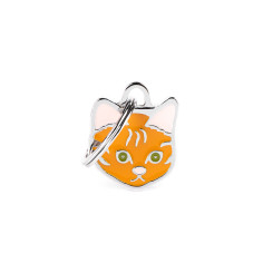 Friends Red European Cat ID Tag