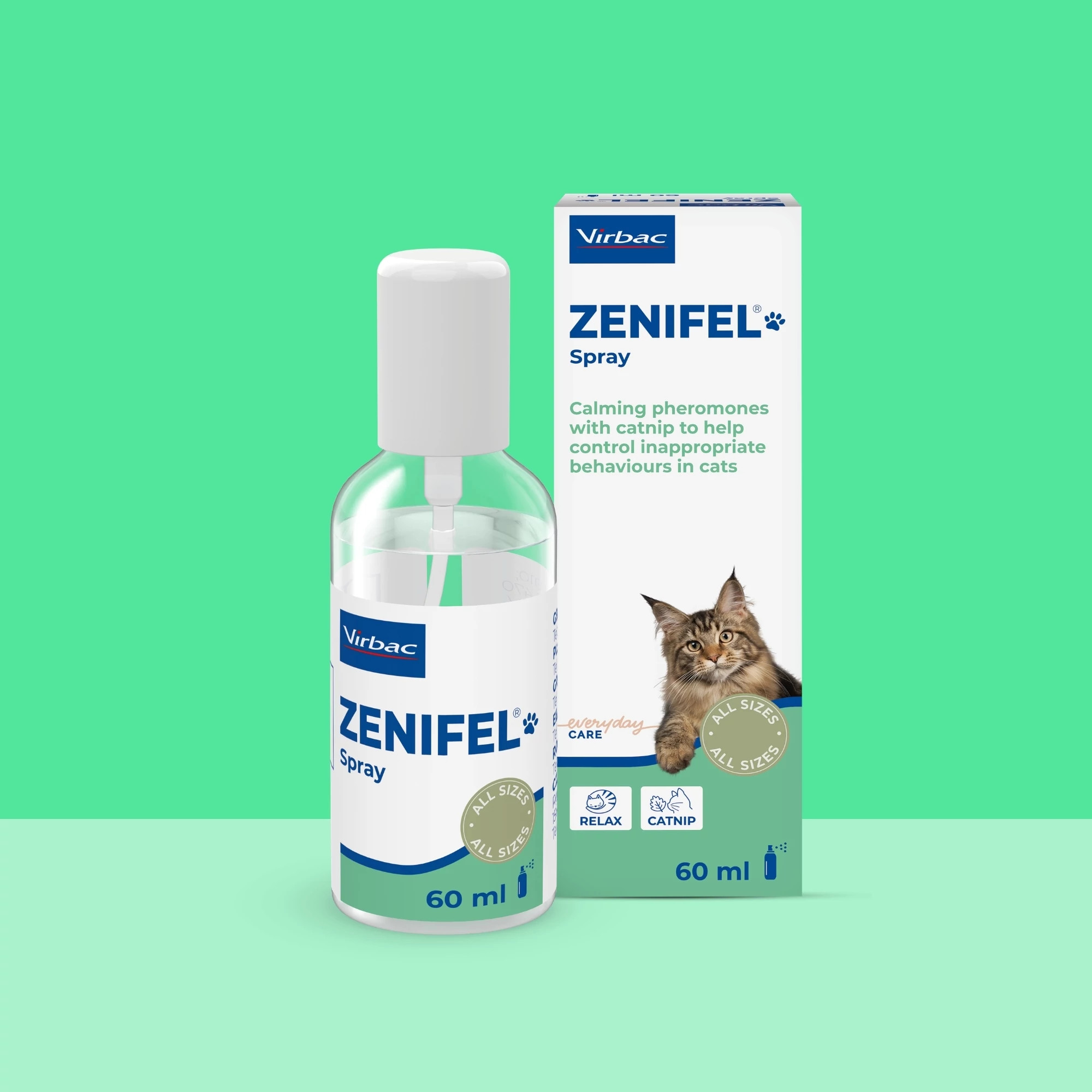 Zenifel® Spray - Solución calmante para gatos