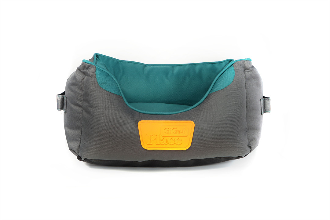 GiGwi Palace Canvas Bolster Bed