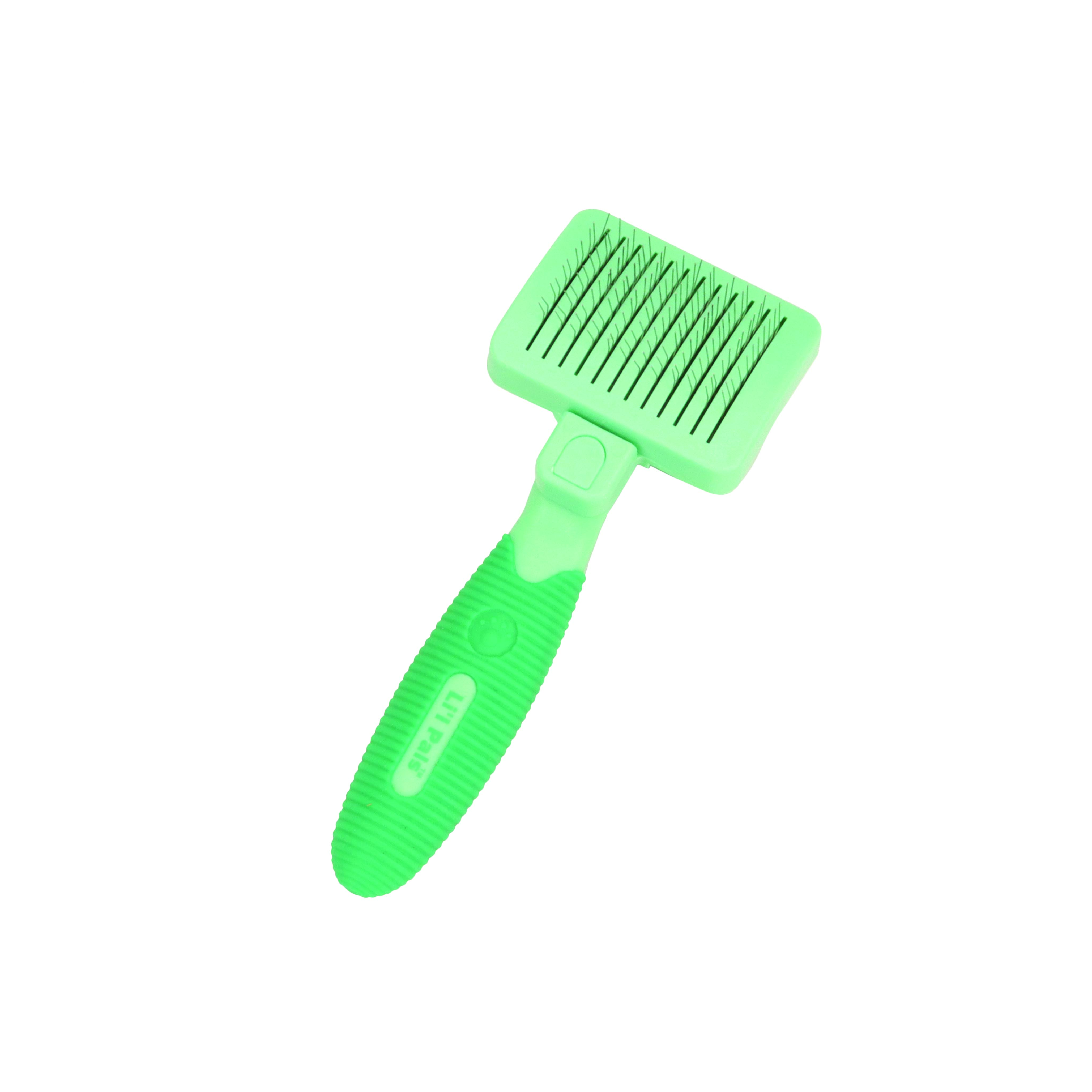 Li'l Pals Self-Cleaning Dog Slicker Brush