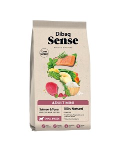 Dibaq Sense Low Grain Adulto Mini Salmón y Atún