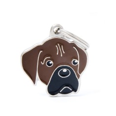 Friends Brindle Boxer ID Tag