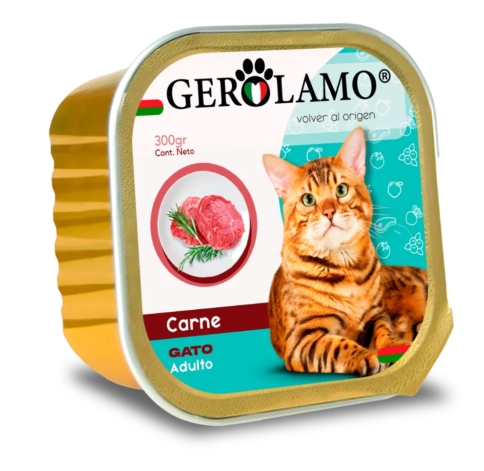 Gerolamo paté gato carne