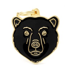 Wild Black Bear ID Tag