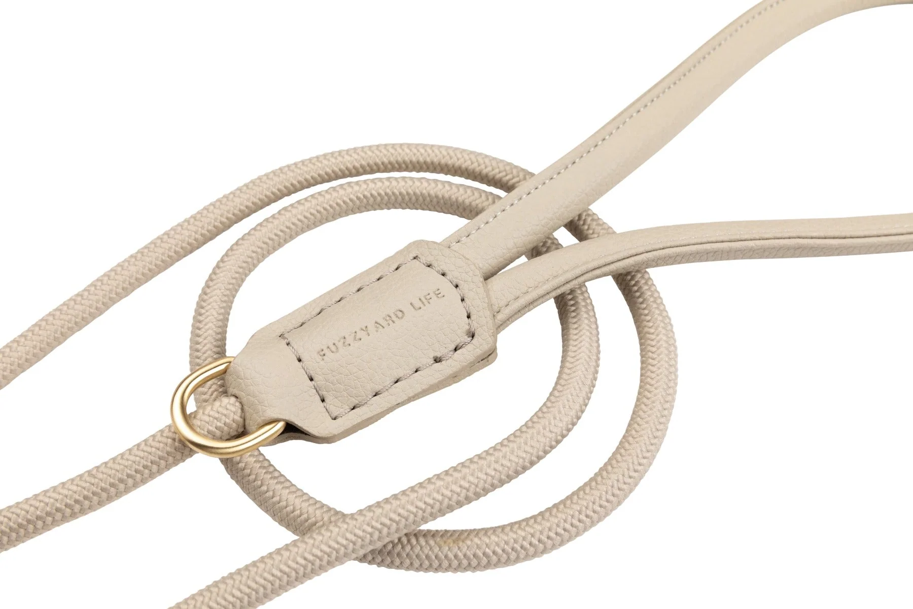 FuzzYard Life Atelier Dog Rope Lead - Sandstone