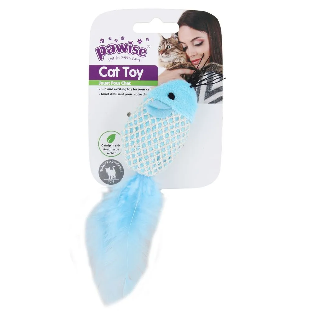 BRINQUEDO P/ GATOS 100% CATNIP - RATO (C