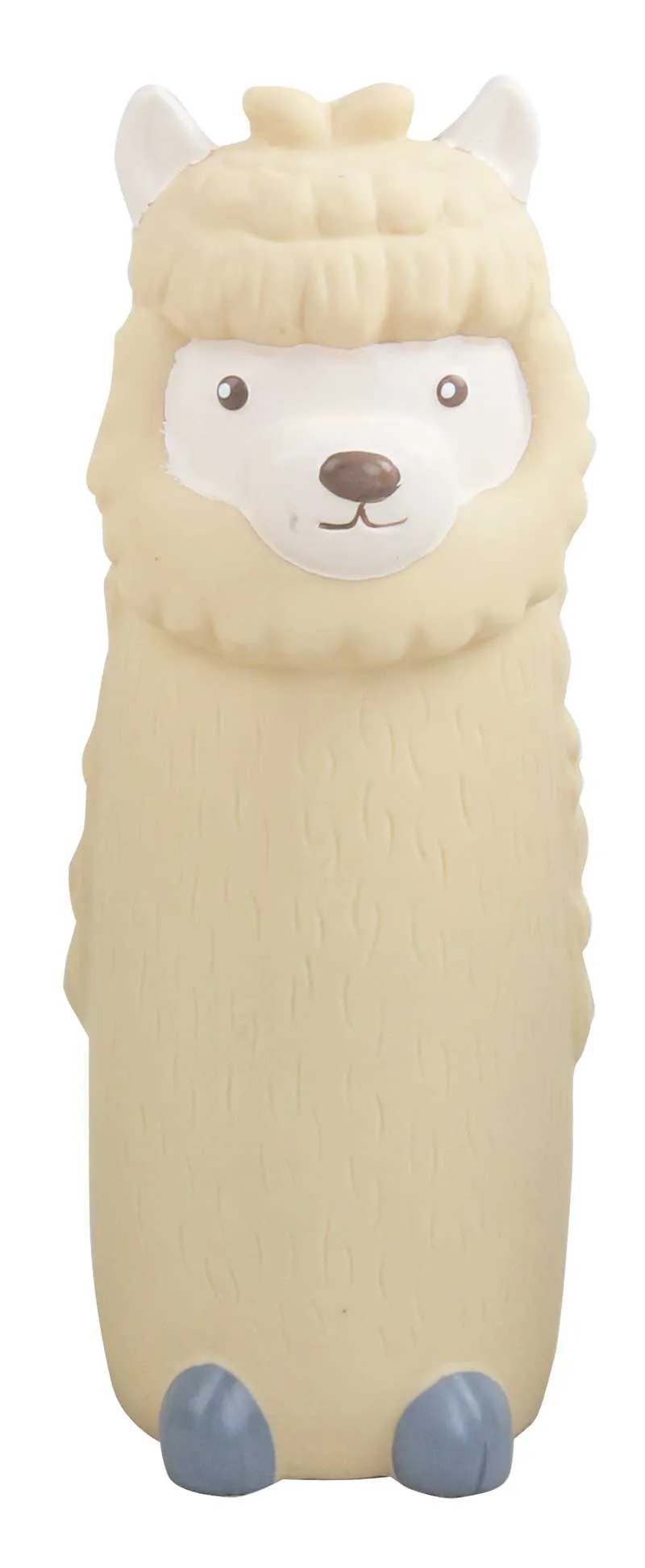 BRINQUEDO LÁTEX SOM GARRAFA PET-LHAMA