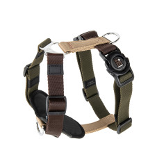 memopet® Color Block H-Harness Beige Straps