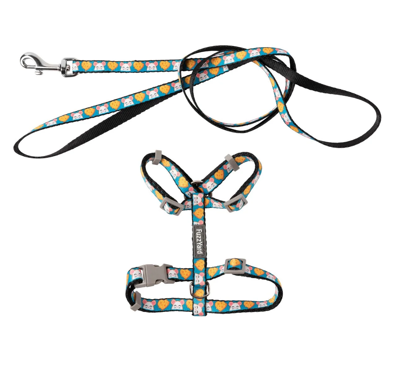 Cheesy Hearts - Cat Walking Set
