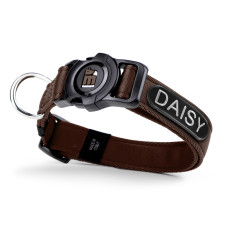 memopet® ID Customizable Brown Collar