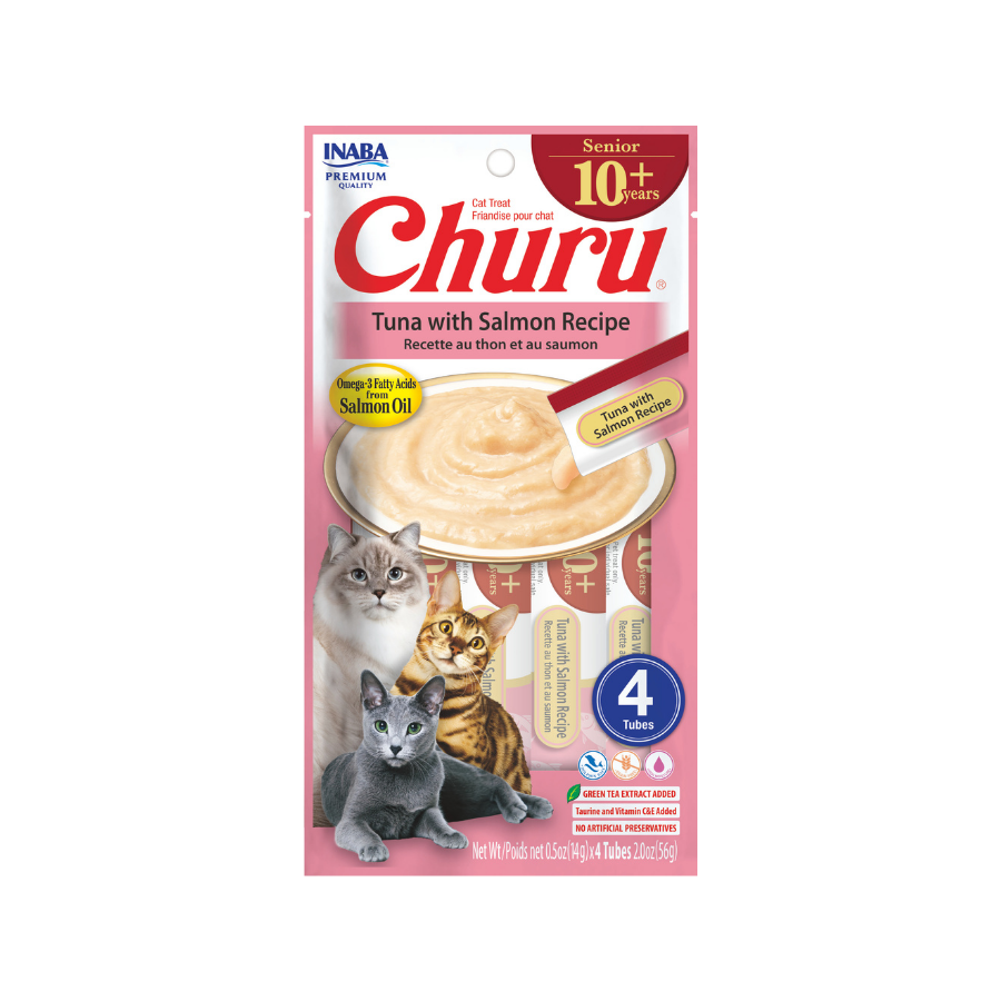 Churu for Senior Tuna with Salmon Recipe