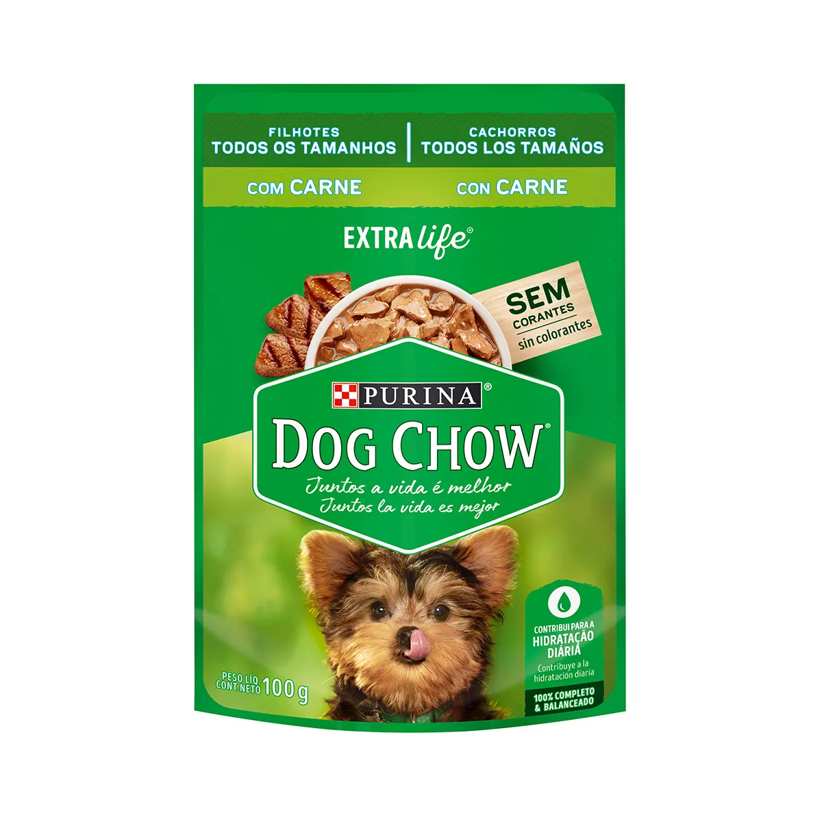 DOG CHOW® Cachorros Todos los Tamaños con Carne
